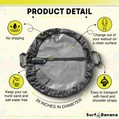 Banana Bag -Wetsuit Changing Mat